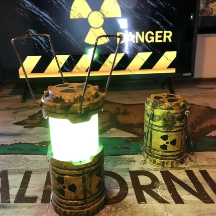 Simulation Nuclear Reactor Lantern Handheld Camping Light Halloween Party Decor Night Light Home Decor Ornaments Birthday Gift 2