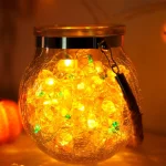 Pumpkin Horror Eyeballs LED String Lights Portable USB 20 40 Leds Halloween Party Decoration For Home bar Atmosphere Decor 5