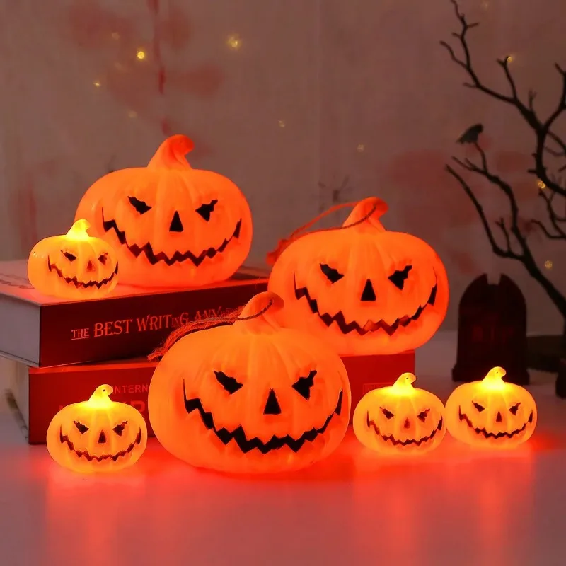 Pumpkin Lantern Halloween Ghost Face Lamp Kids Gift For Balcony Bedroom Garden Halloween Party Decoration Atmosphere Light Pumpkin Lantern Halloween Ghost Face Lamp Kids Gift For Balcony Bedroom Garden Halloween Party Decoration Atmosphere Light