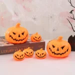 Pumpkin Lantern Halloween Ghost Face Lamp Kids Gift For Balcony Bedroom Garden Halloween Party Decoration Atmosphere Light 5