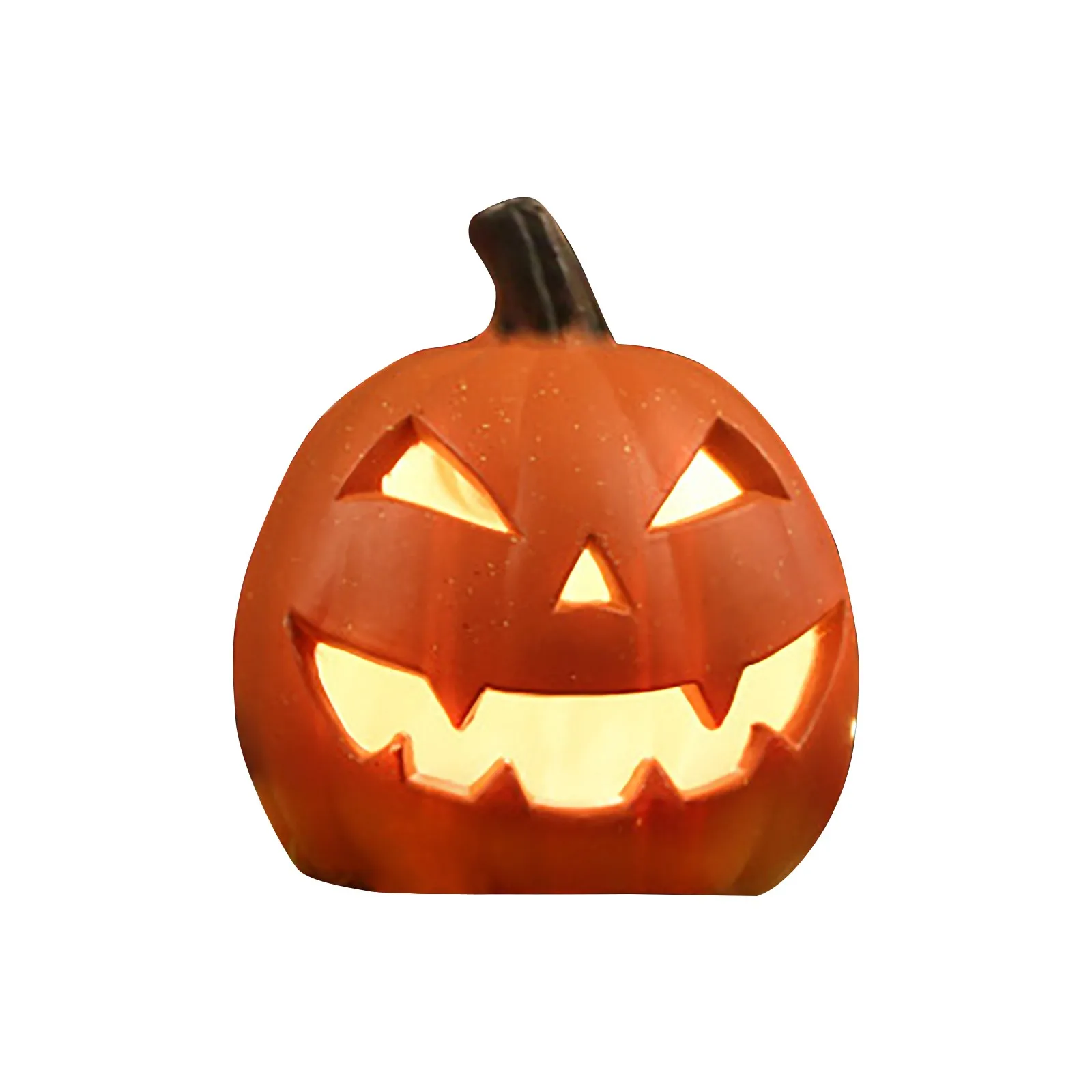 Halloween Decor Pumpkin Light Pumpkin Decor Indoor and Outdoor Vintage Style Hollow Lighted Pumpkin Scene Layout Home Decoration 2