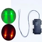 Halloween LED Glowing Eyes With Timer Light Up DIY Eyes for Skeleton Pumpkins Masks Tombstones Indoor Outdoor Horror Decorations 2