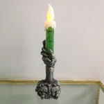 Halloween Skeletons Ghost Party Candles Pumpkin Party Happy Halloween Party Home Decorations 3